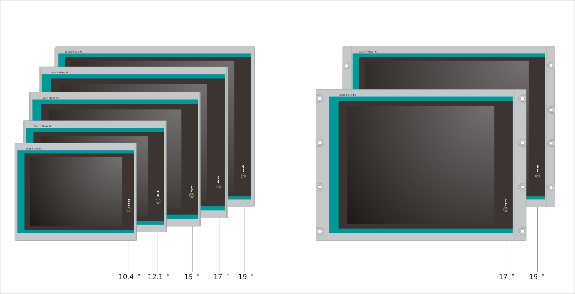 Celeron J3160全尺寸系列工業(yè)平板電腦可以供貨